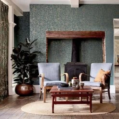 Middlemore -Wand Meester 2 morris melsetter middlemore wallpaper in moss gold