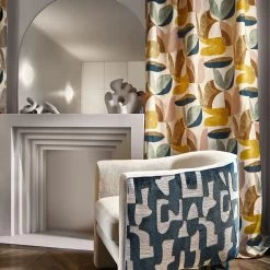 Lovesong -Wand Meester casamance flirt lovesong fabrics stoffen 2