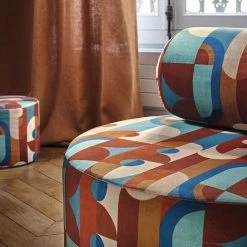 Reciproque -Wand Meester casamance flirt reciproque fabrics stoffen