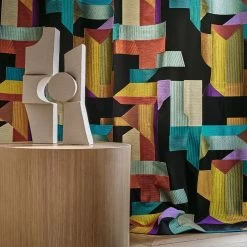 Polychromie 9 Polychromie -Wand Meester casamance polychromie polychromie 45900 fabrics stoffen 3