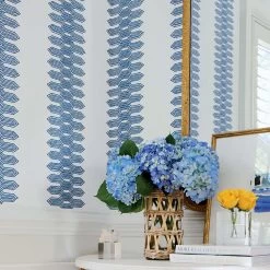 Nola Stripe -Wand Meester eden nolawp navy