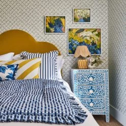 Ribbon Stripe -Wand Meester harlequin sophie robinson ribbon stripe fabrics stoffen 4