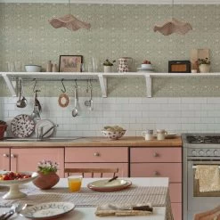 Borage -Wand Meester morris and co emery walkers house borage wallpaper behang tapete 2