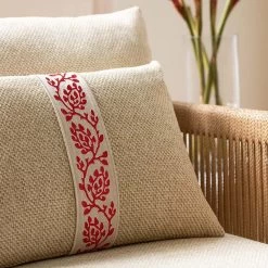 Mare Embroidered Border -Wand Meester samuel and sons oceania mare embroidered border trimmings 2 1