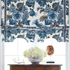 Cobble Hill Tape -Wand Meester tapes trims cobblehill navy floralgala 1