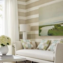 Mizu Stripe -Wand Meester thibaut modernresource3 mizustripe taupe